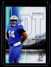 2024 Topps Signature Class #107 Mekhi Wingo Teal #/225