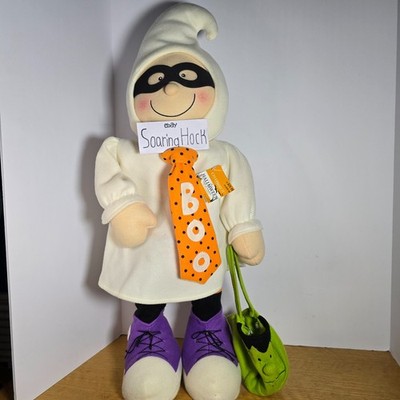 Prima Creations Halloween Ghost Porch Greeters 26  Trick or Treater Decoration