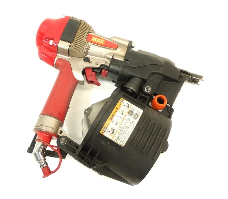 MAX 90mm High Pressure Nailer HN-90N1 High Pressure 90mm Air Tool Used - Image 4 of 4