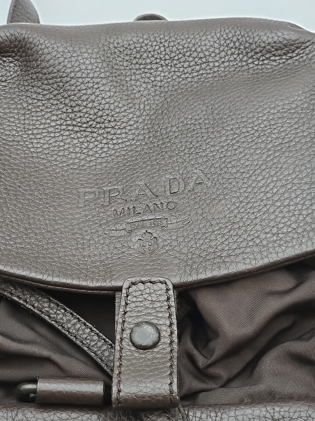 Prada Logo Backpack - image 2
