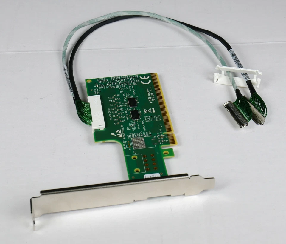 Dell Mellanox Socket Direct Auxiliary PCIe x16 Card & Cables ConnectX-6 FTR4J