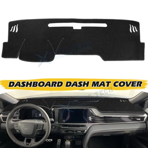 For Toyota Camry 2025-2026 w/o HUD Dashboard Mat Cover Antiskid Overlay Sunshade