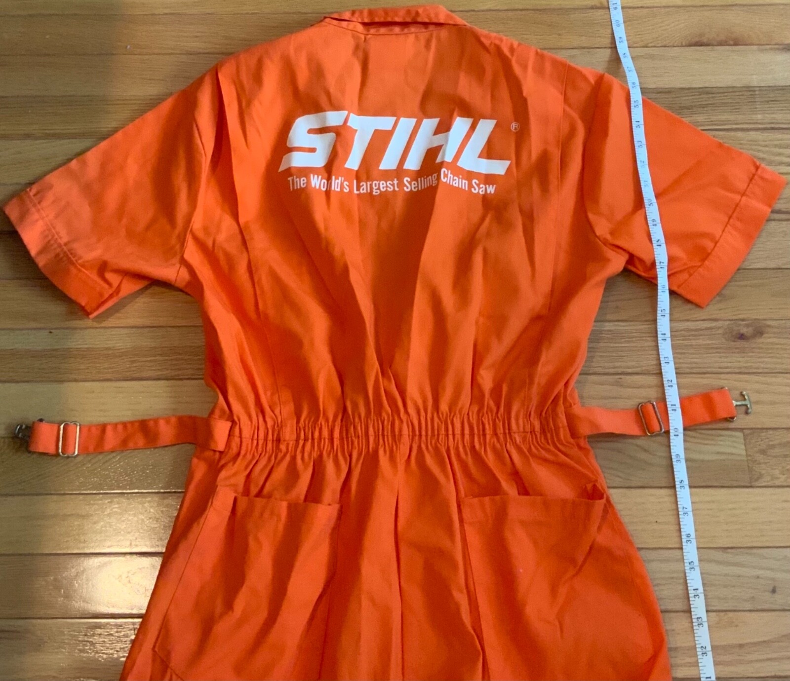 Vintage Stihl Orange Coveralls Men's Size Medium / Le… Gem