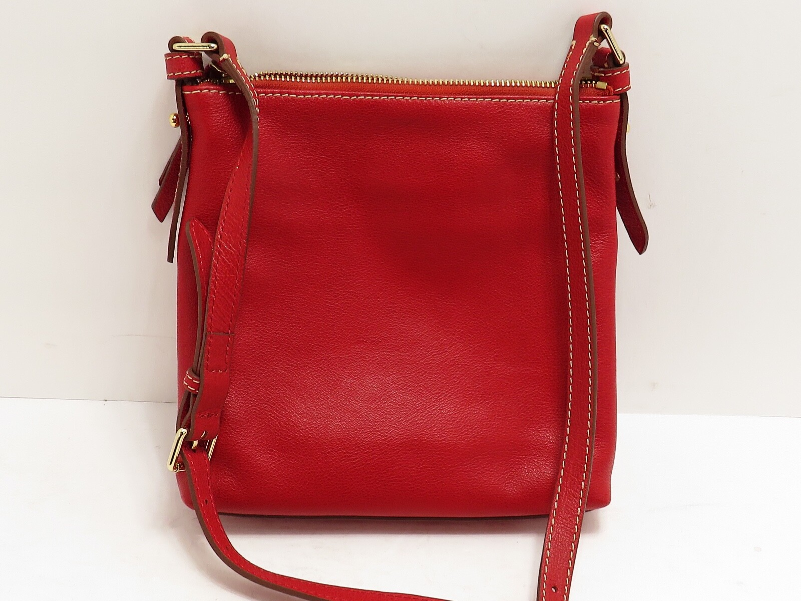 DOONEY BOURKE RECTANGULAR SHOULDER HANDBAG RED/PI… - image 3