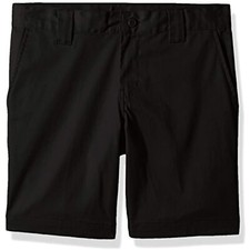 Classroom School Uniforms Boys' Big Husky Stretch Slim Fit Short, Black, 20H