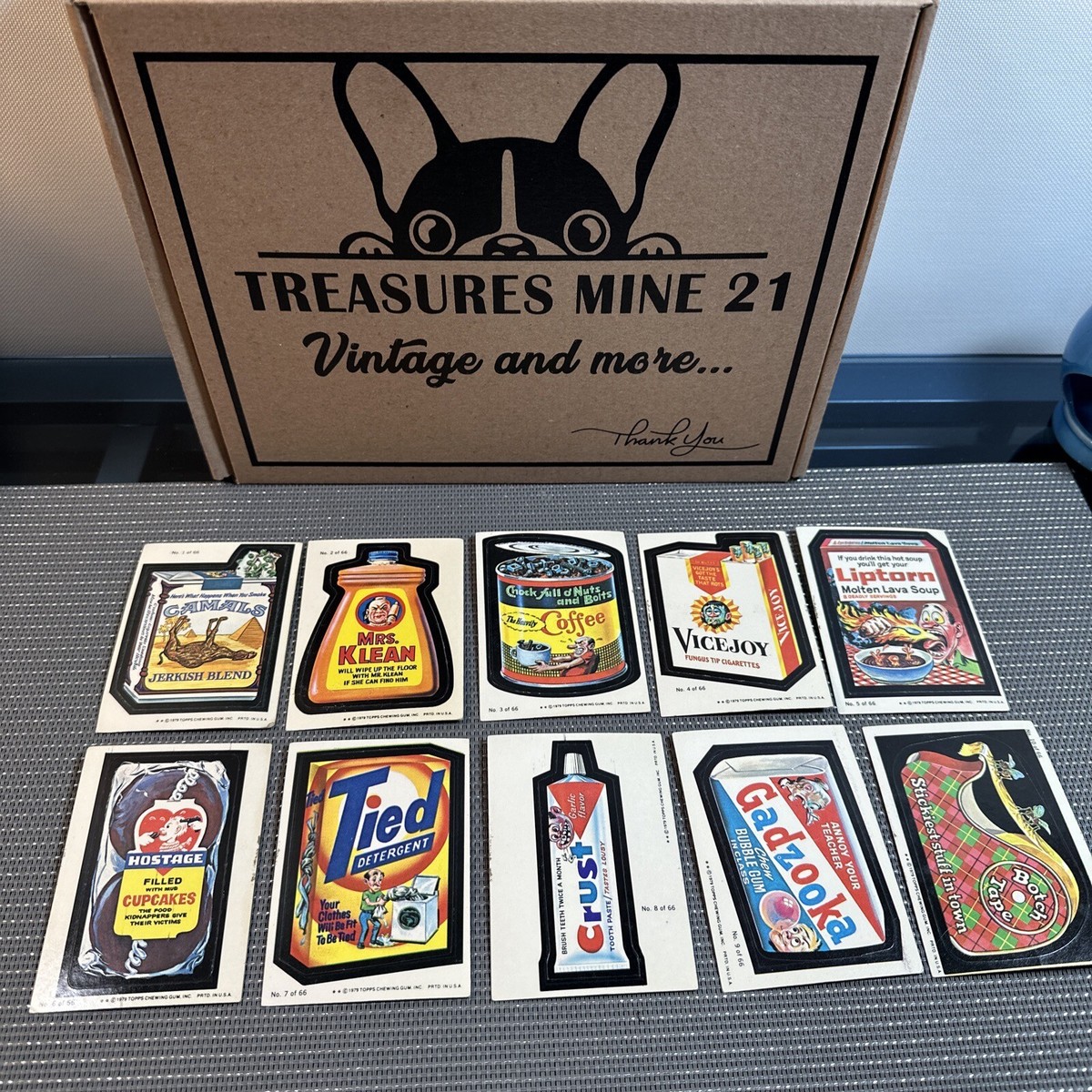 Lot Of 66 Vintage Cards (stickers)1979 topps chewing gum(21D63) | eBay