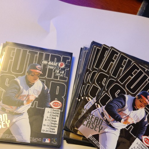 x24 2000 MLB Showdown Future Star Promos #4 Sean Casey x24 - Picture 3 of 3