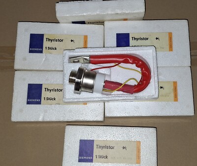 Siemens Thyristor BSt N33 60 S12 6-Piece, Unused