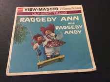 GAF Viewmaster Envelope RAGGEDY ANN AND RAGGEDY ANDY