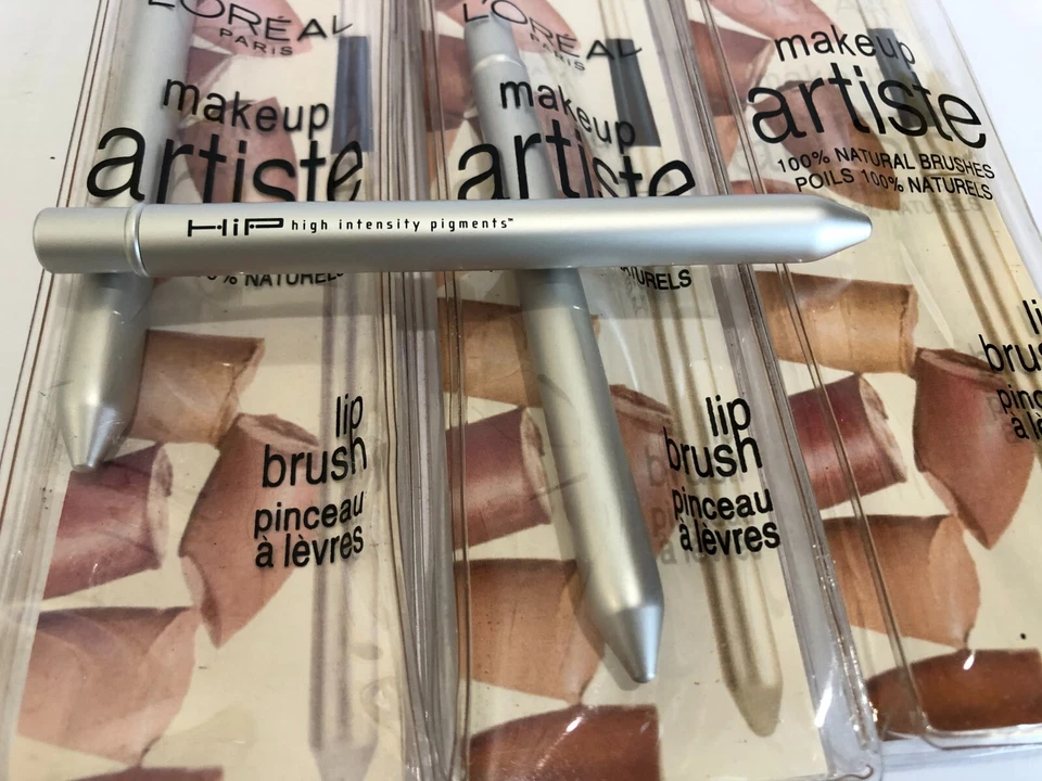 Cepillo L'oreal -- Maquillaje Artista Todo Natural PINCEL DE LABIOS NUEVO/SELLADO (LOTE DE 3) Foto 3 de 4