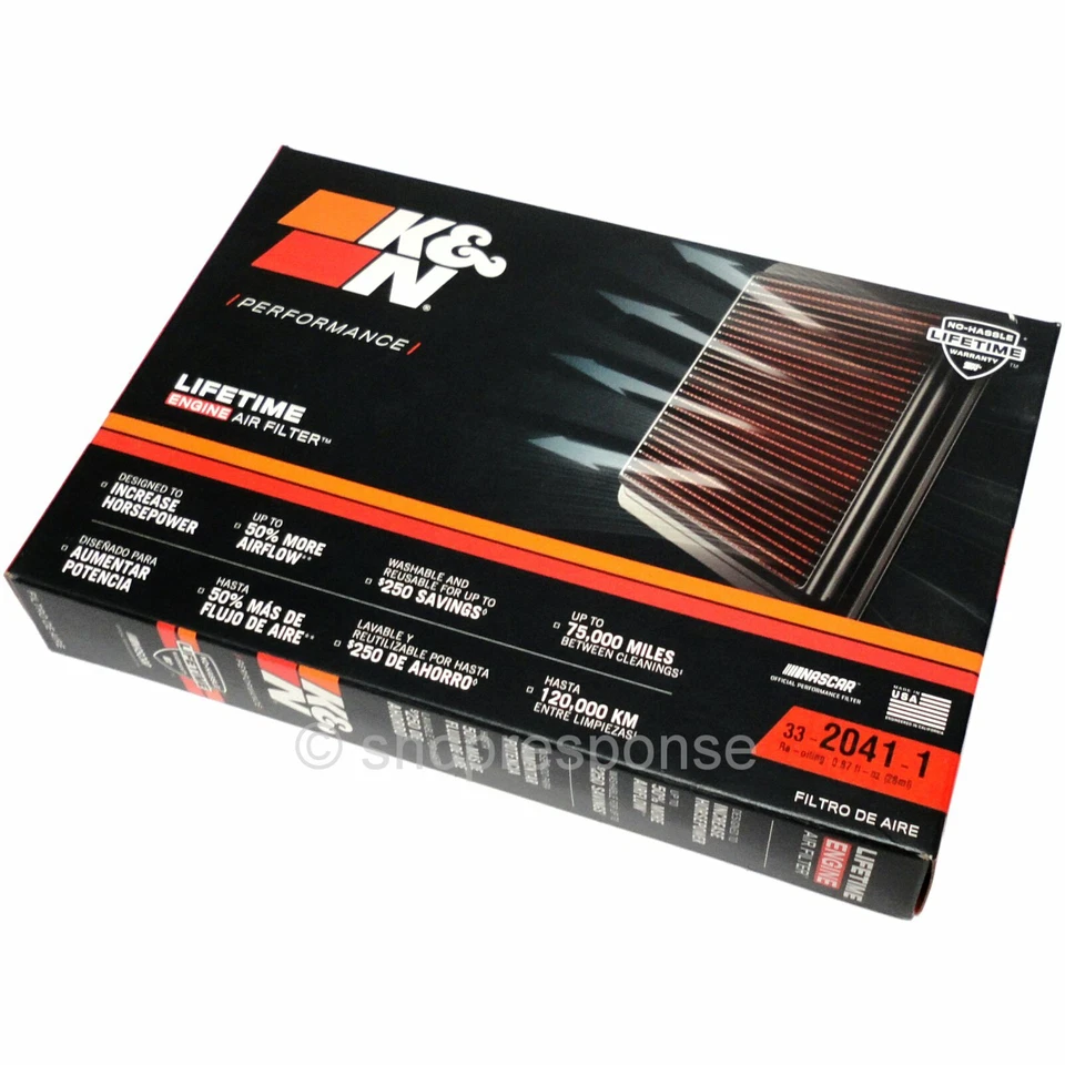 Filtro de admisión de aire K&N 33-2041-1 para Toyota Celica GT GTS Corolla MR2 Spyder MRS Foto 2 de 2