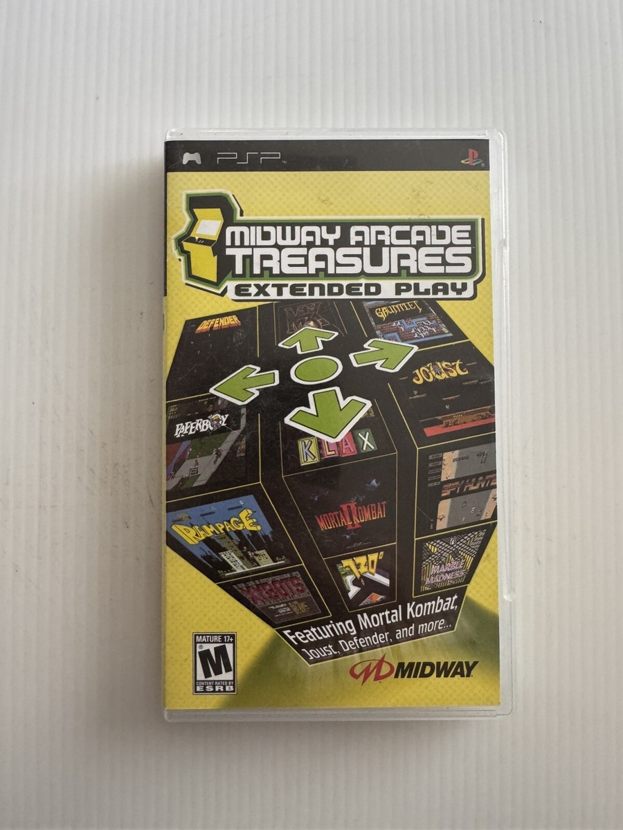 Midway Arcade Treasures: Extended Play (Sony PSP, 2005) | eBay