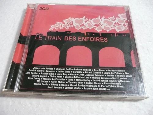 CD LES ENFOIRES LE TRAIN DES ENFOIRES 2005 / 2 CD 25 TITRES   Eth