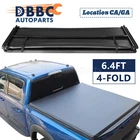 6.4Ft Quad Fold Tonneau Bed Cover For Dodge Ram 1500 2500 3500 2002-2023