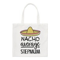 Nacho Durchschnittliche Stepmum Regular Tragetasche Worlds Best Lustig Toll