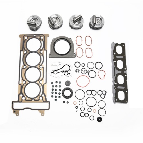 Piston Plus Size STD+0.5mm Seals Overhaul Gasket Set Fit For Mercedes-Benz - Picture 2 of 15