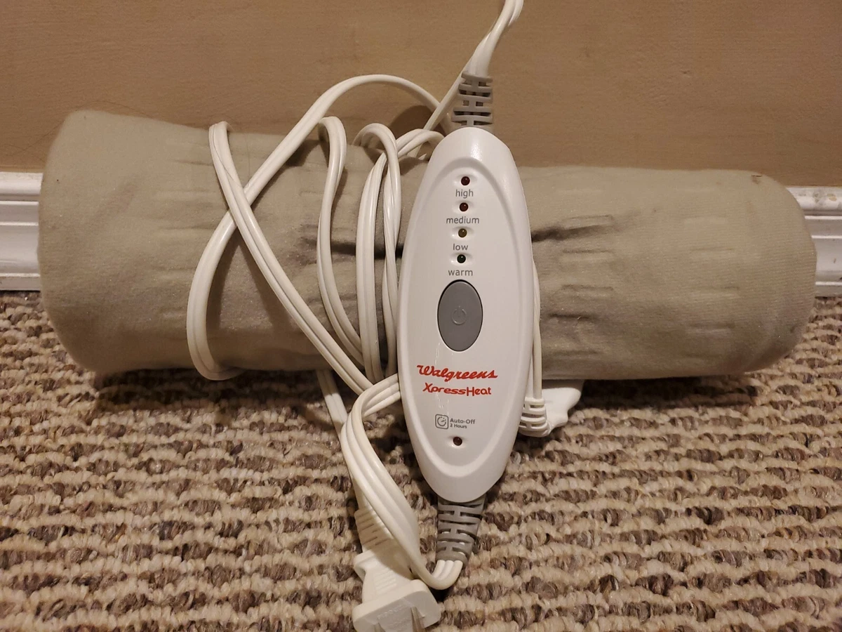 Walgreens XpressHeat E12107 Electric Heated Blanket Controller OEM | eBay