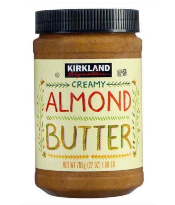 Kirkland Signature Creamy Almond Butter, 27 oz