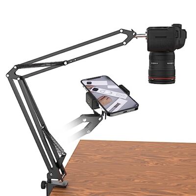 Dslr Cameras Desk Mounted Tripod Overhead Tripod For DSLR