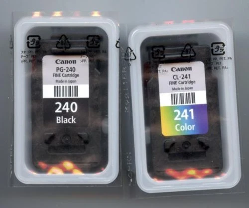 Combo de cartucho de tinta original Canon 240/241 genuíno para impressora MG3620 MG3520 - Novo - Imagem 4 de 4
