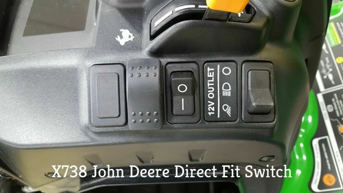 FITS John DEER x 1 & 2 SERIES Motor reversing rocker switch Chute control kits - Picture 3 of 4