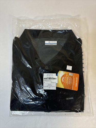 Men's Columbia Silver Ridge Lite, Long Sleeve Shirt, Black, sz: 2X - 第 1/12 張圖片