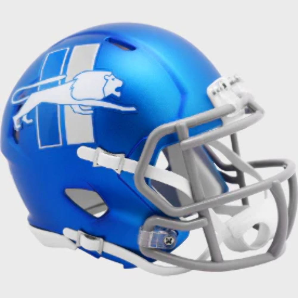 Riddell Detroit Lions 2023 NFL Alternate Mini Speed Helmet for