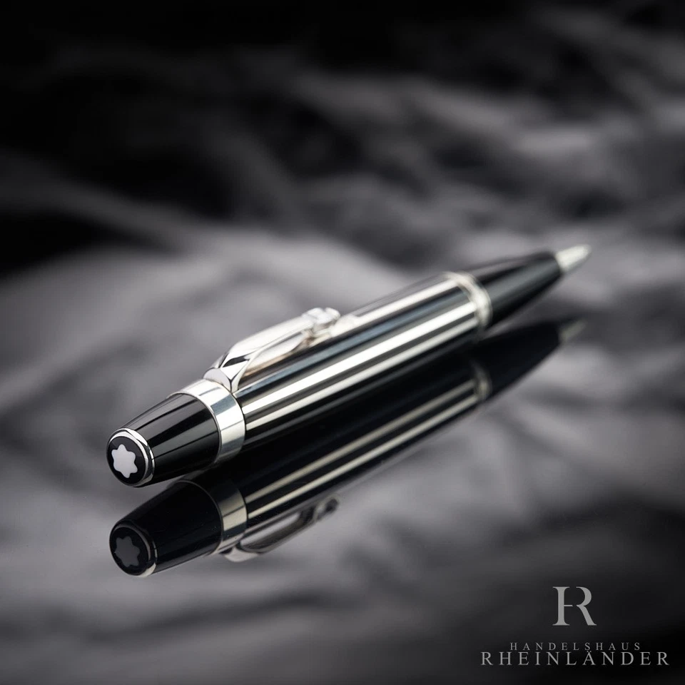 Montblanc Boheme кристалл чистого серебра полоски механический карандаш ID 7521 - Изображение 3 из 4