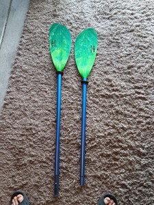 Carlisle Magic Mystic Kayak Paddle 230cm Ahi Aluminum Shaft Polypropylene Blades