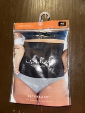 Ingrid & Isabel Afterband Maternity Support Belt Compression Black M/L - NEW