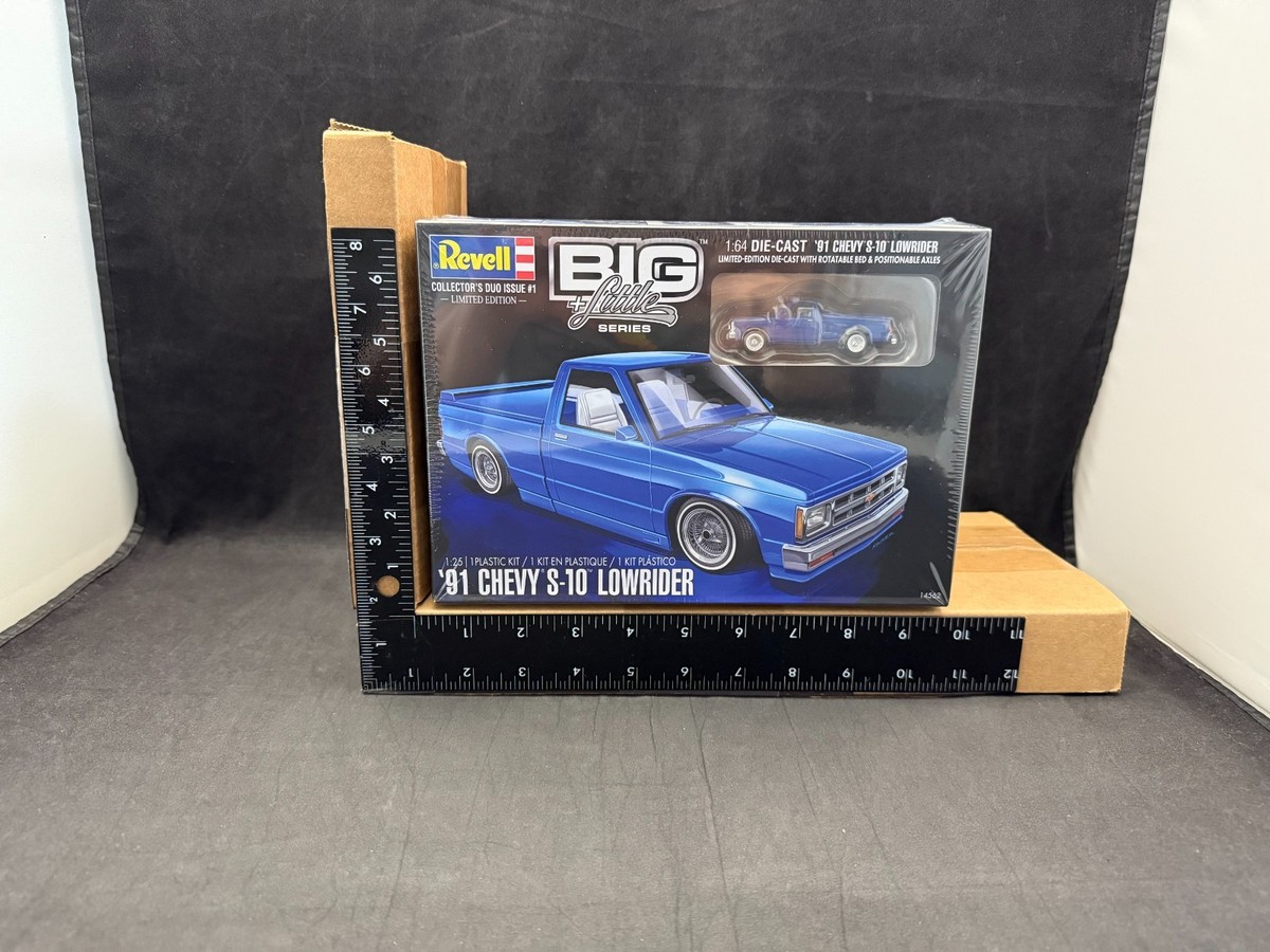 Revell '91 Chevy S-10 Lowrider Pickup - 1:25 Scale Plastic Model