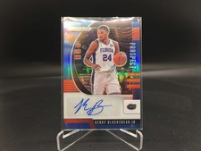 Kerry Blackshear Jr. 2020 Prizm Draft Blue Auto PA-KB /149 Florida RC Rookie