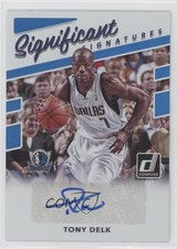 2017-18 Panini Donruss Significant Signatures Tony Delk #SS-TD Auto 7i2