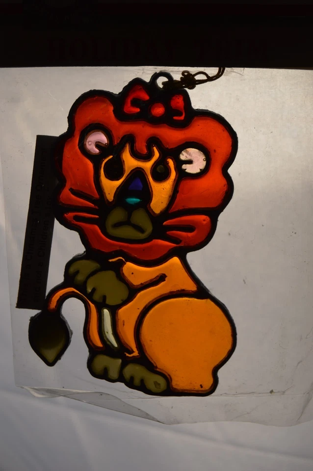 Kurt Adler Mago de Oz Árbol de Navidad Adornos León y Espantapájaros Vidrieras Foto 4 de 4