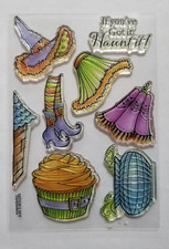 STAMPENDOUS Witchy Legs Clear Stamps Set New Out of Pkg Halloween