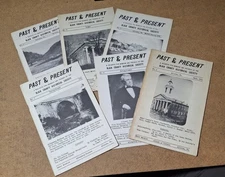 6 Vintage 1960s BLAIR COUNTY PA HISTORICAL SOCIETY BOOKLETS Etna Furnace PRR ++
