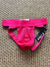 C IN2 Scrimmage Payson Pink mesh pouch jock jockstrap Medium nwt new
