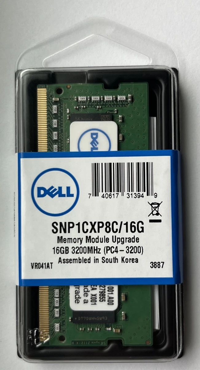Dell DDR4 SDRAM 16 GB Total Capacity Memory (RAM) for sale | eBay
