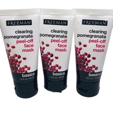 3 Freeman Basics Clearing Pomegranate Peel-off Face Mask 1.5oz - Blemishes/Acne