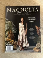 Lot of 3 Magnolia Journal Magazines Joanna Gaines Home Decor