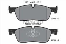 PAGID Bremsbelagsatz Scheibenbremse T2512N für LANDROVER RANGE ROVER VELAR L560
