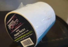 Gaffer Power Patch & Shield Repair Tape White- All Weather Patch Tape 4" X 5ft