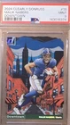 MALIK NABERS DOWNTOWN ROOKIE CARD INSERT - 2024 PANINI CLEARLY DONRUSS - PSA 9