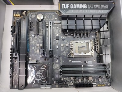 ASUS TUF Gaming Z790-PRO WiFi 6E LGA 1700 Intel 12-14th ATX gaming - PARTS READ-