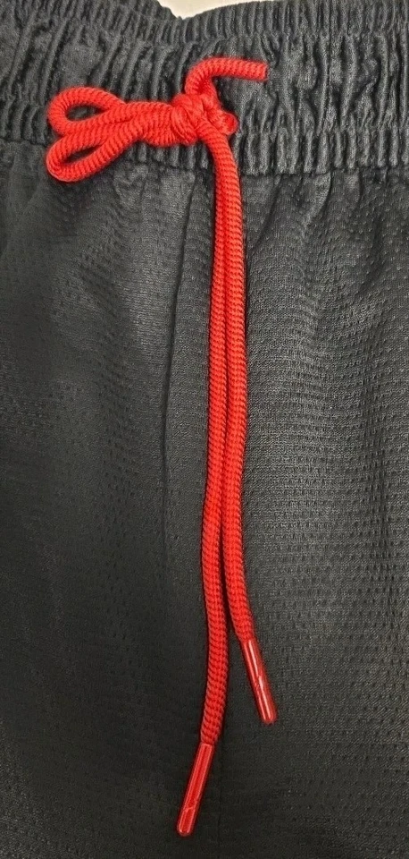 Pantalones cortos de baloncesto Jordan Jumpman en negro/rojo/blanco para hombre talla L Foto 3 de 4