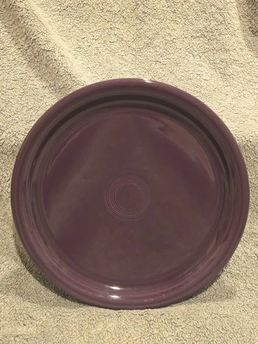 DINNER PLATE mulberry purple HOMER LAUGHLIN FIESTA WARE 10.5"