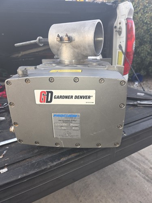 #ad Gardner Denver Positive Displacement Blower TL 550 4000 RPM MPN 5435397 $2150.00