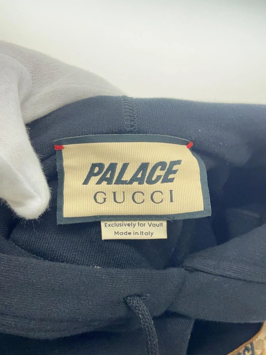 Felpa con cappuccio GUCCI 22AW Tri Ferg GG patch cotone taglia S #EG AGA