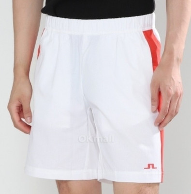 J. LINDEBERG CHRISTOPHER SHORTS MEN'S MEDIUM WHITE TENNIS ACTIVEWEAR NEW NWT