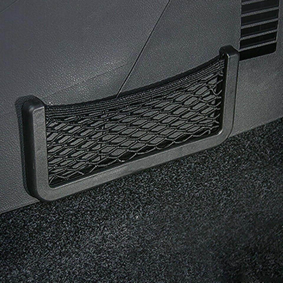 4x Elastic Storage Net Magazine Holder Rack Camper Van Car Seat ...